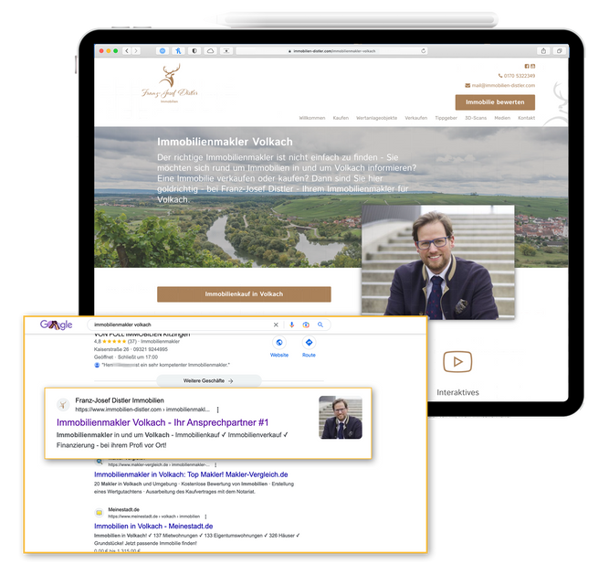 ipad_lokales-seo-referenz-distler-immobilien